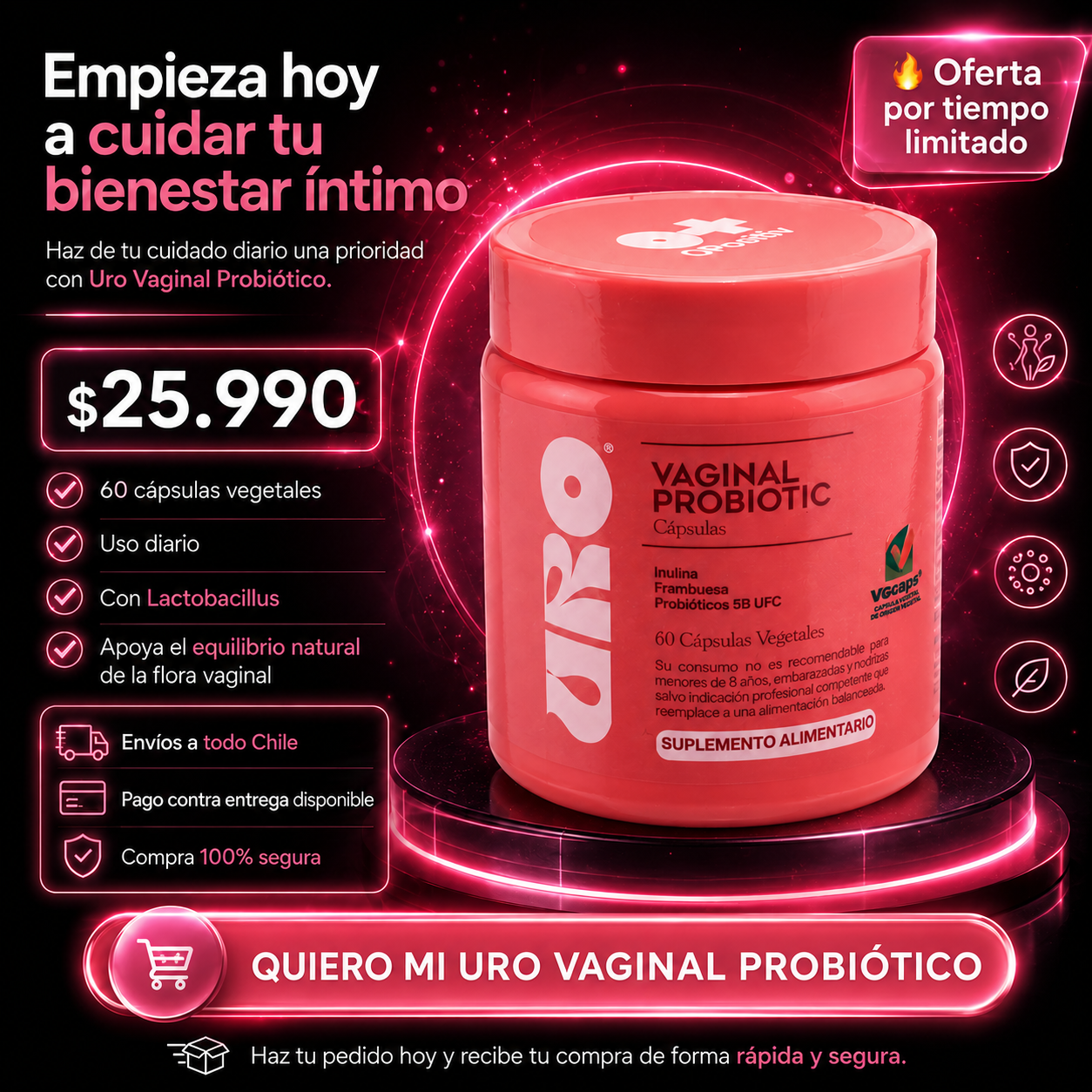 URO VAGINAL PROBIOTICO