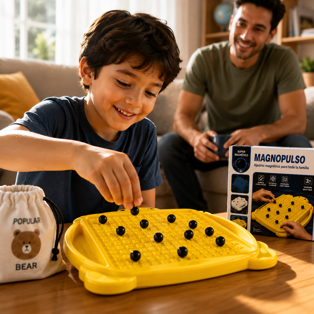 MagnoPulso™ — Juego de Bolitas Magnéticas para Toda la Familia