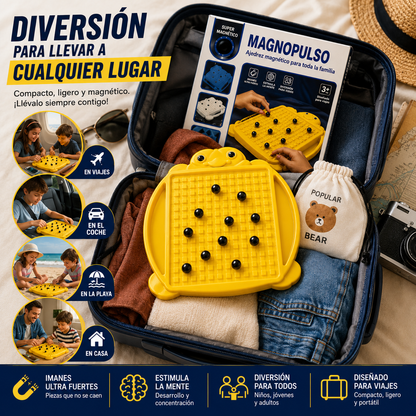 MagnoPulso™ — Juego de Bolitas Magnéticas para Toda la Familia