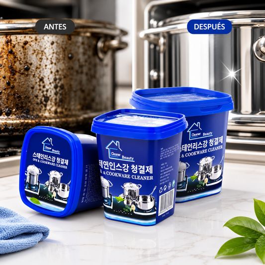 Lustre™ — Pasta Limpiadora Multiuso Natural Pack 3x500g