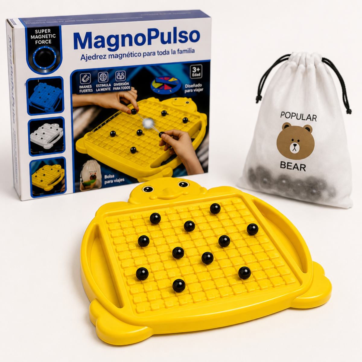 MagnoPulso™ — Juego de Bolitas Magnéticas para Toda la Familia